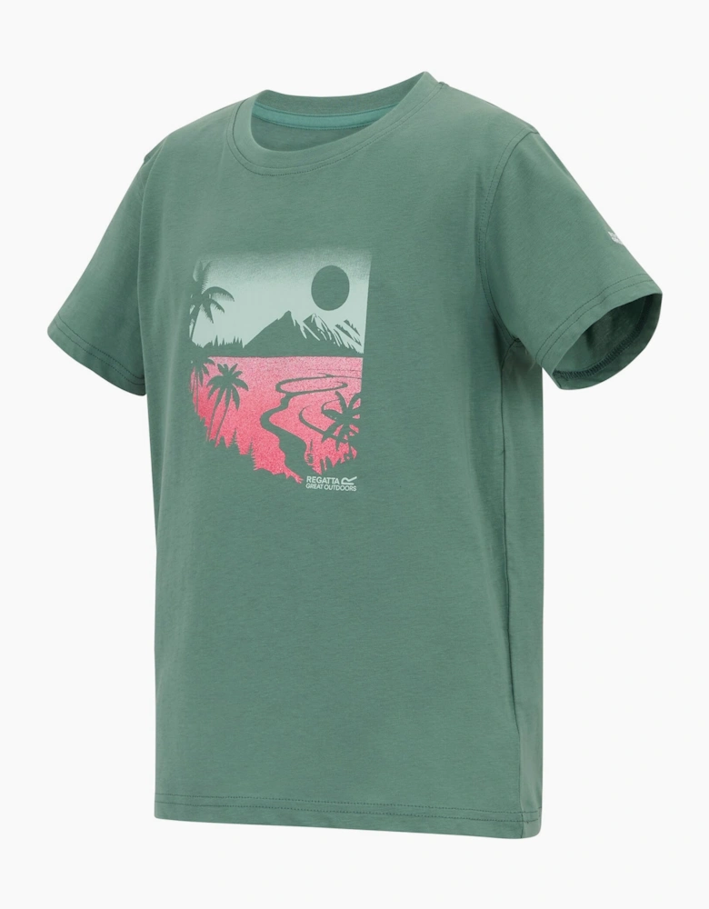 Regatta Childrens/Kids Bosley Artwork T-Shirt