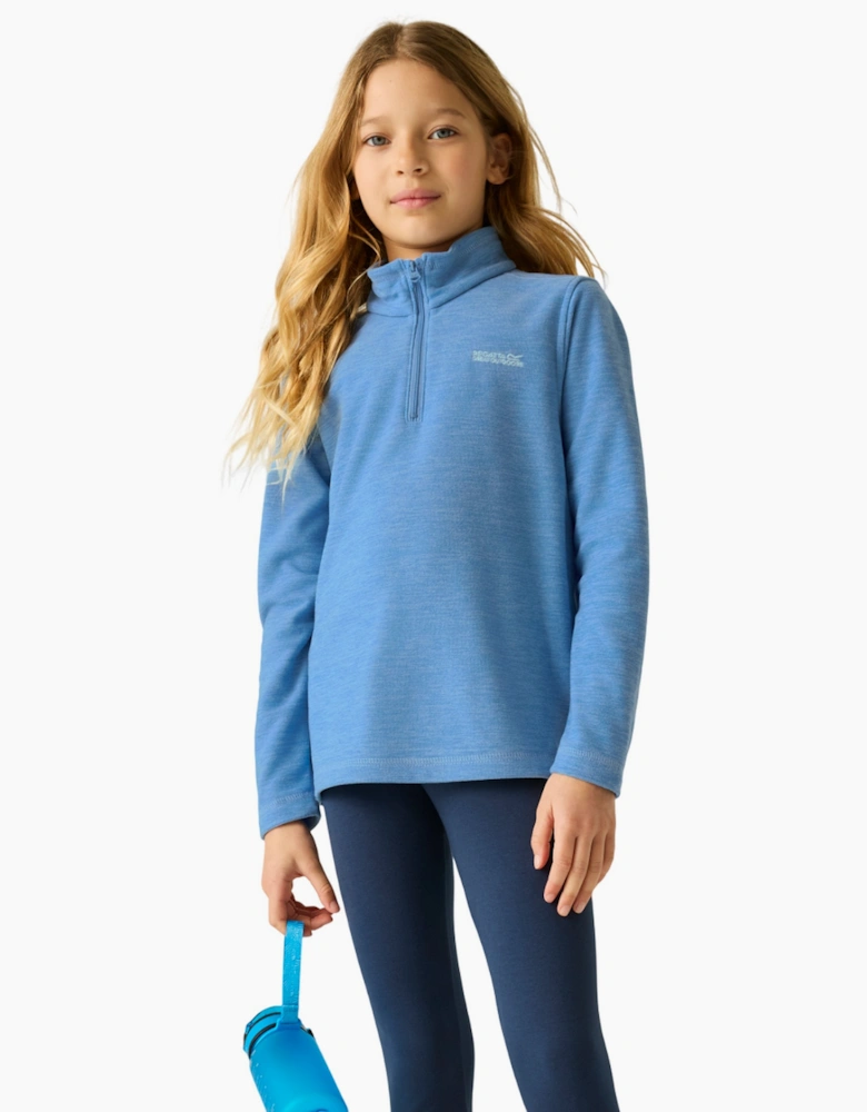 Regatta Childrens/Kids Hot Shot Quarter Zip Fleece Top
