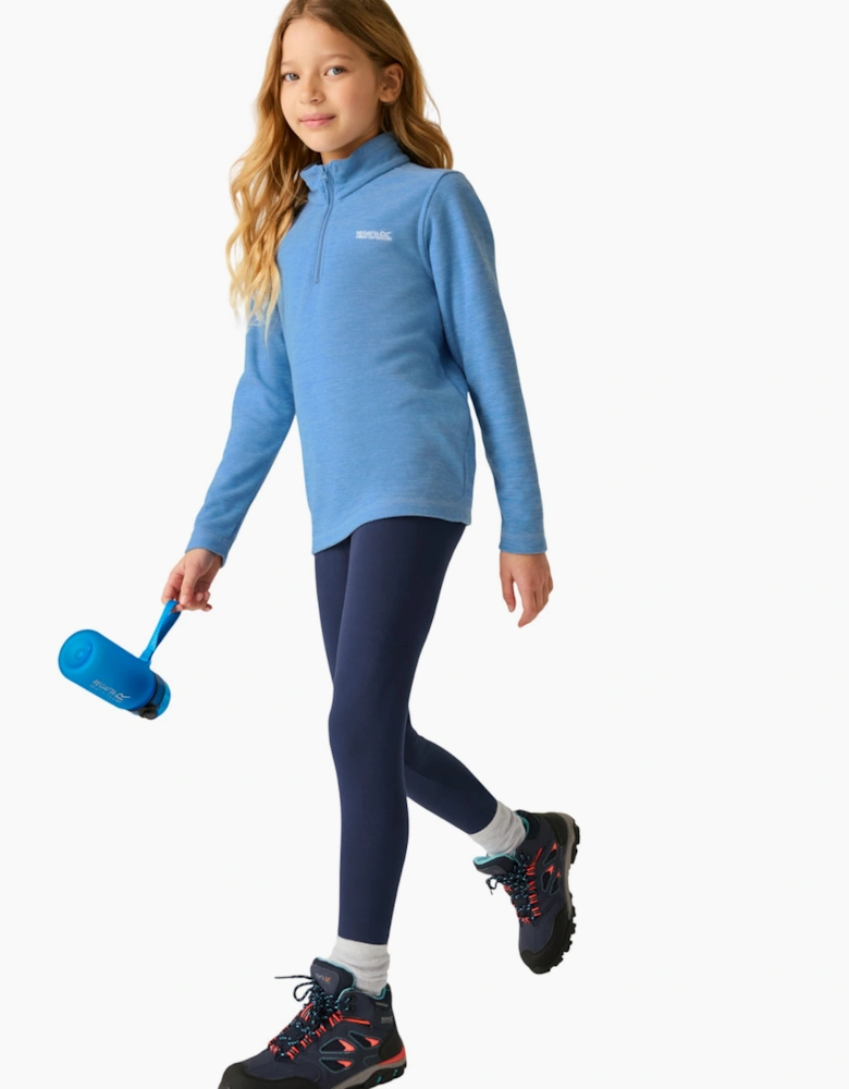 Regatta Childrens/Kids Hot Shot Quarter Zip Fleece Top