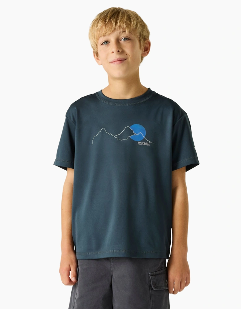 Regatta Childrens/Kids Alvarado Back Print T-Shirt