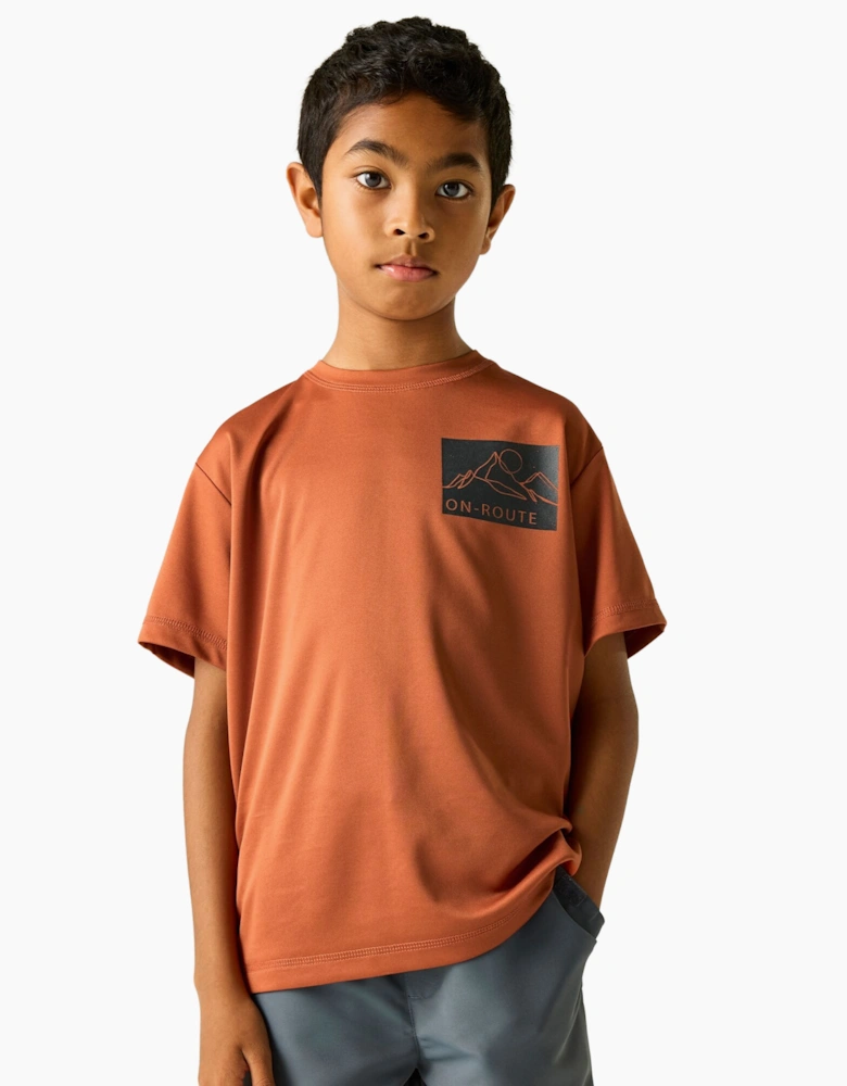 Regatta Childrens/Kids Alvarado Back Print T-Shirt