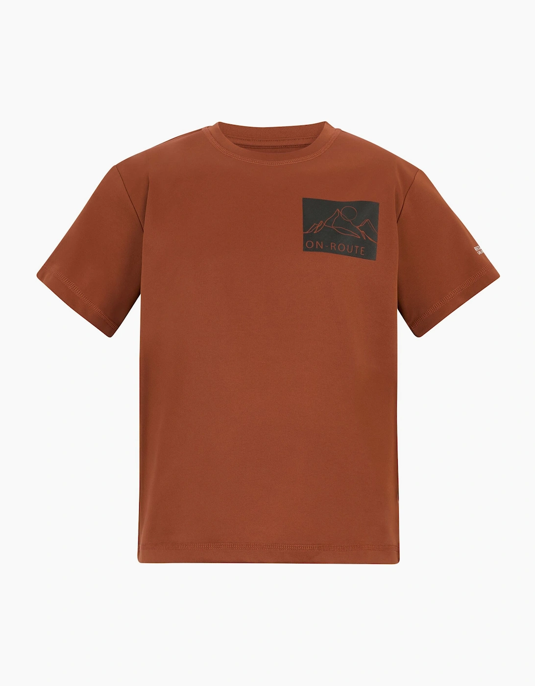 Regatta Unisex Red Childrens/ Alvarado Back Print T-Shirt - Size 9 Years/10 Years Kids