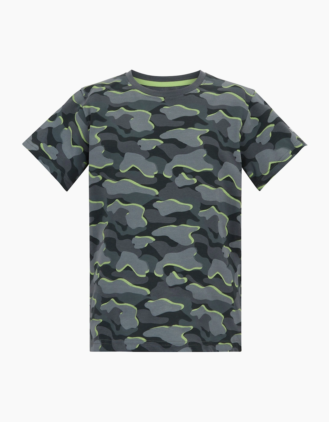 Regatta Unisex Dark Storm Childrens/ Bosley Camo T-Shirt - Size 14 Years Kids