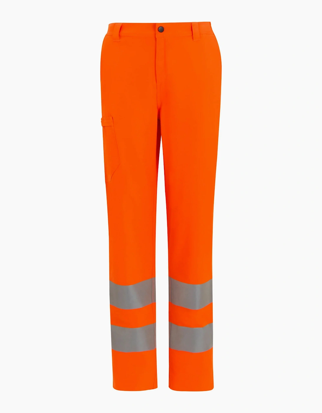 Regatta Men's Orange Stretch Hi-Vis Trousers - Size 28/32