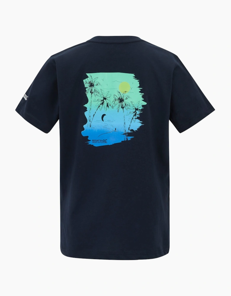 Regatta Childrens/Kids Bosley Back Print T-Shirt
