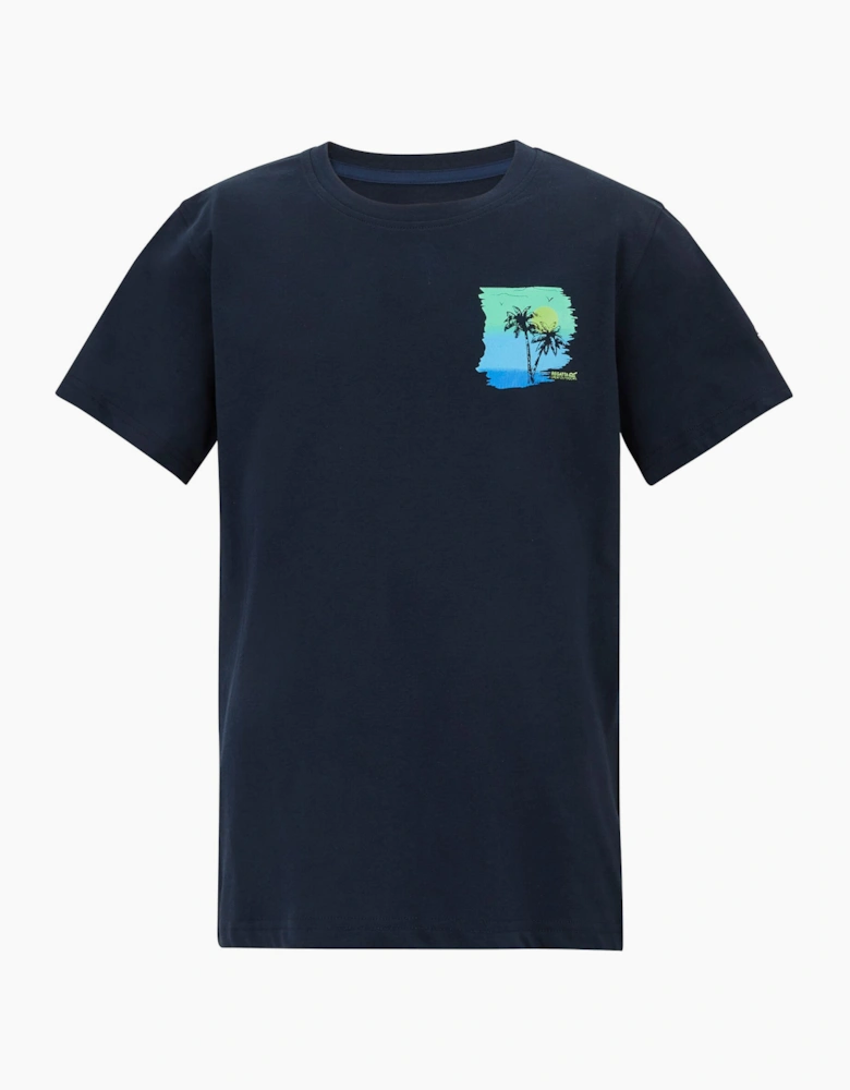 Regatta Childrens/Kids Bosley Back Print T-Shirt