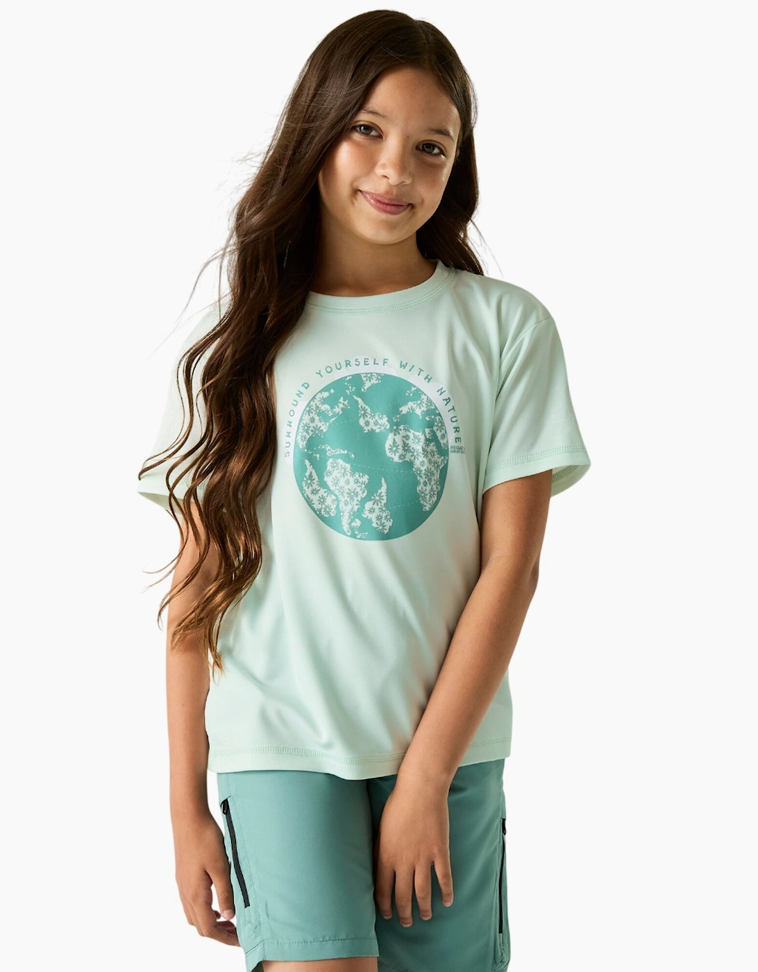 Regatta Childrens/Kids Aria Globe T-Shirt