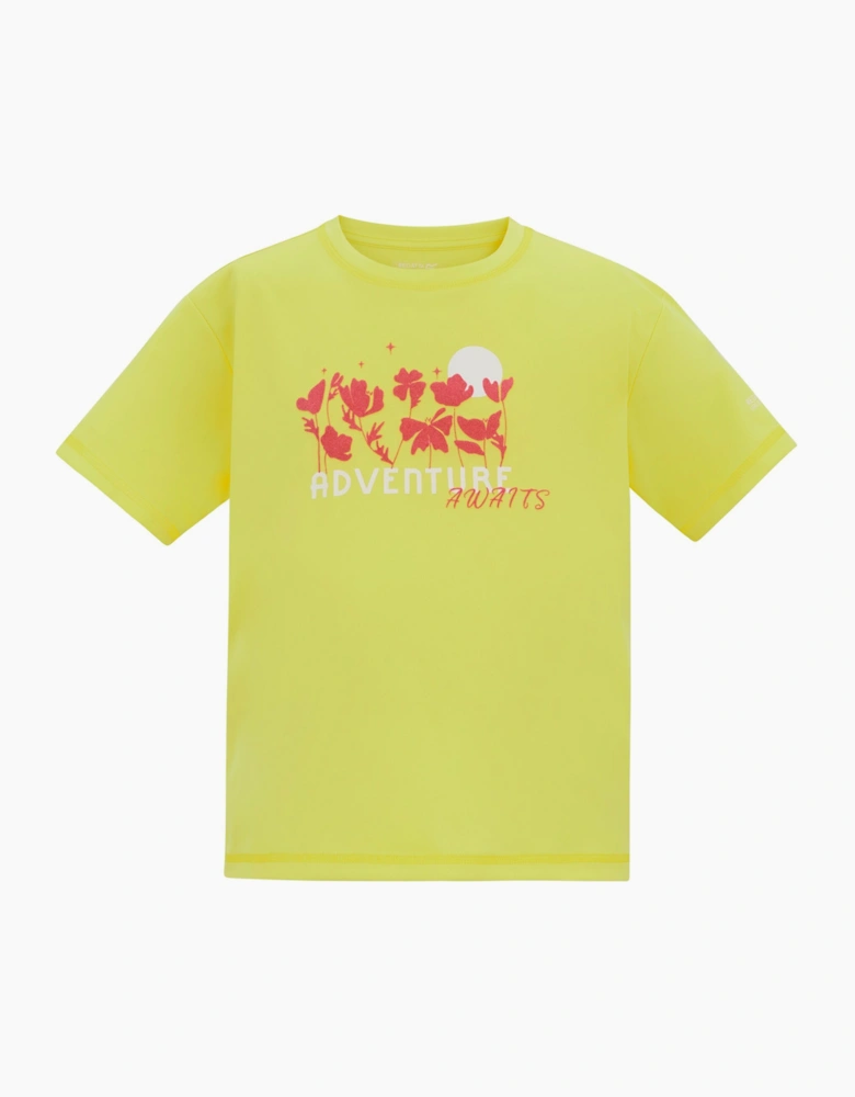 Regatta Childrens/Kids Aria Flowers T-Shirt