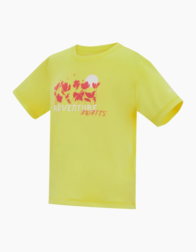 Regatta Childrens/Kids Aria Flowers T-Shirt