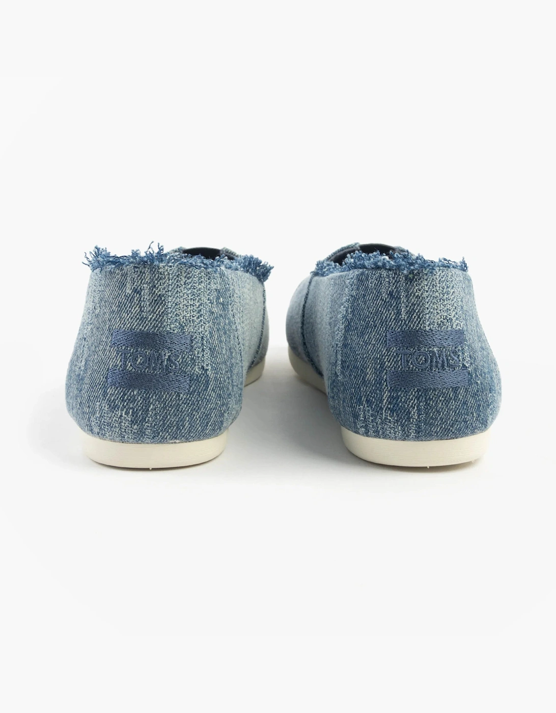 ALPARGATA CLASSIC Womens Canvas Denim Blue