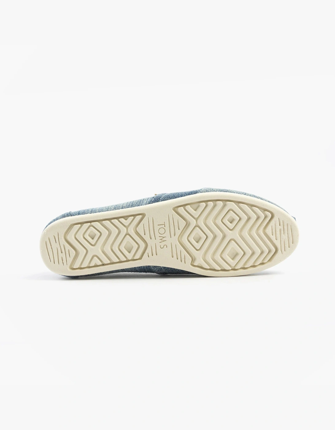 ALPARGATA CLASSIC Womens Canvas Denim Blue