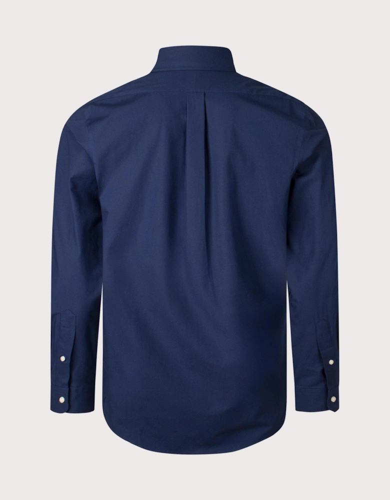 Custom Fit Stretch Poplin Shirt