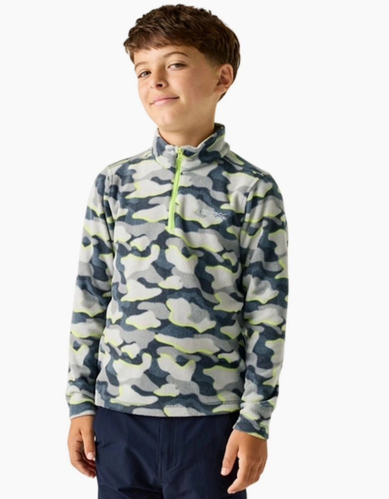 Regatta Childrens/Kids Hot Shot II Camo Fleece Top