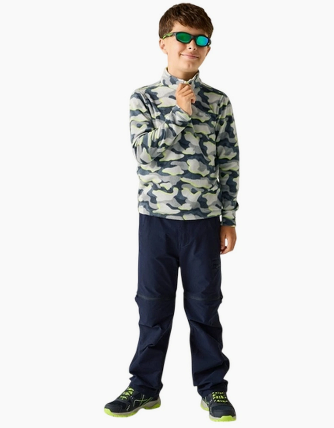 Regatta Childrens/Kids Hot Shot II Camo Fleece Top