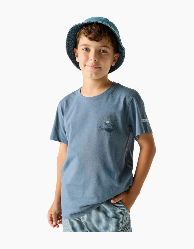 Regatta Childrens/Kids Bosley For Every Adventure Moon Mountain T-Shirt