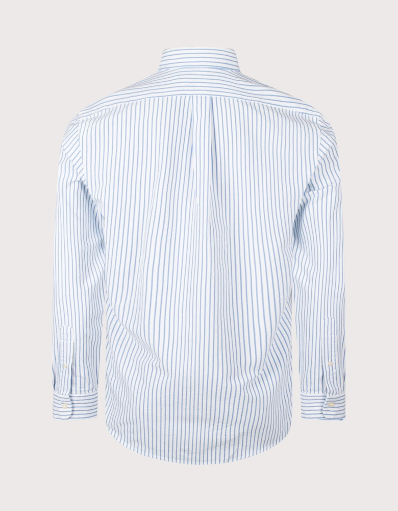 Custom Fit Seersucker Oxford Shirt