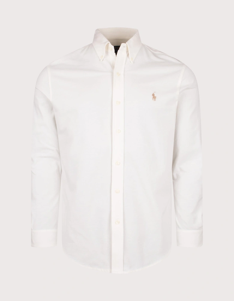 Relaxed Fit Featherweight Mesh Shirt