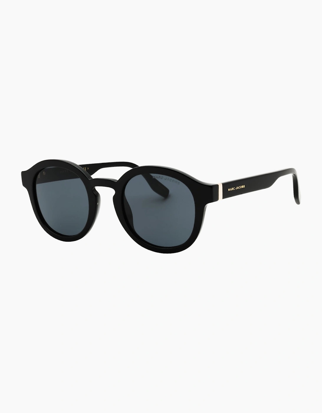 Marc Jacobs Black Round Lens Sunglasses