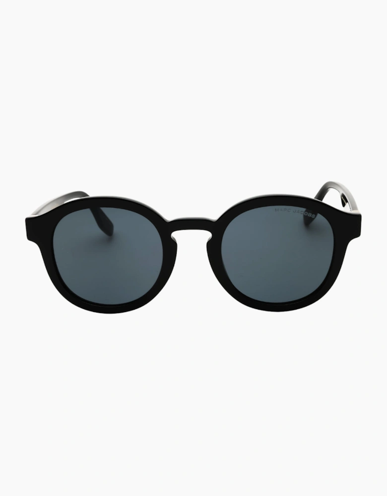 Marc Jacobs Black Round Lens Sunglasses