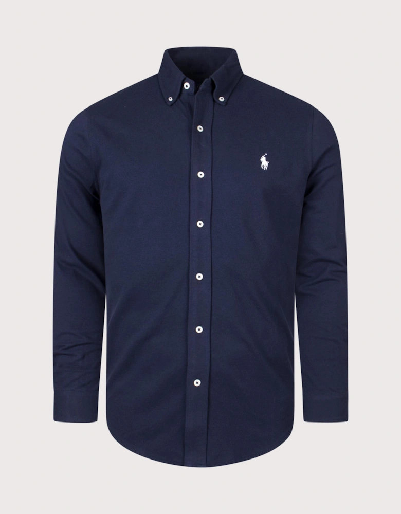 Relaxed Fit Featherweight Mesh Shirt