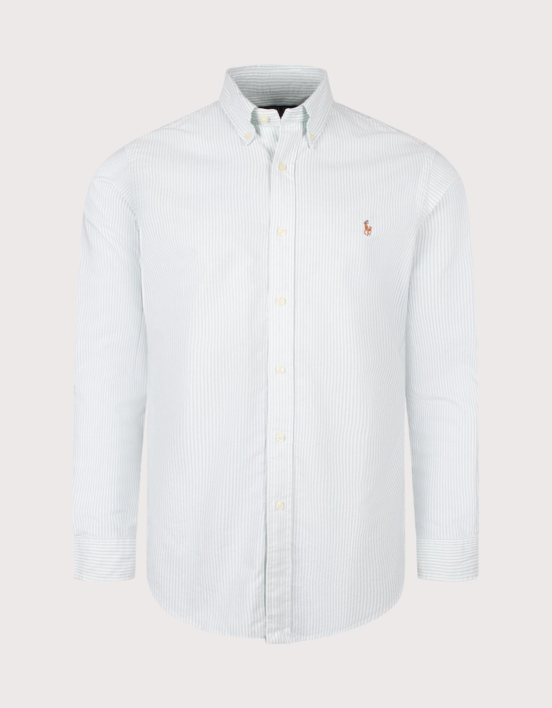Custom Fit Striped Oxford Shirt, 5 of 4
