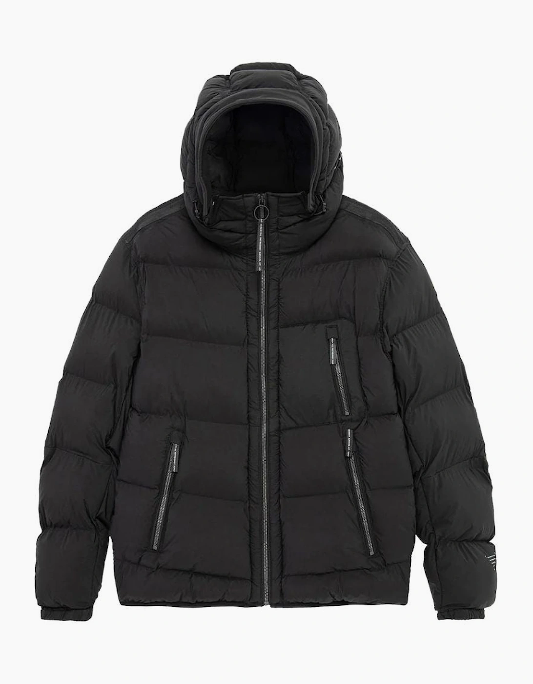 Krakatau Rook Black Hooded Puffer Jacket, 3 of 2