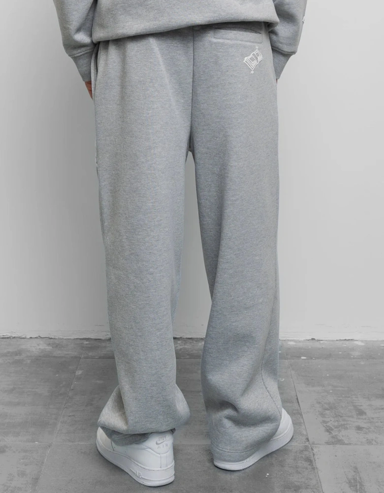 Fresh Flavours Rise Shine Consume Jogger - Light Grey Marl
