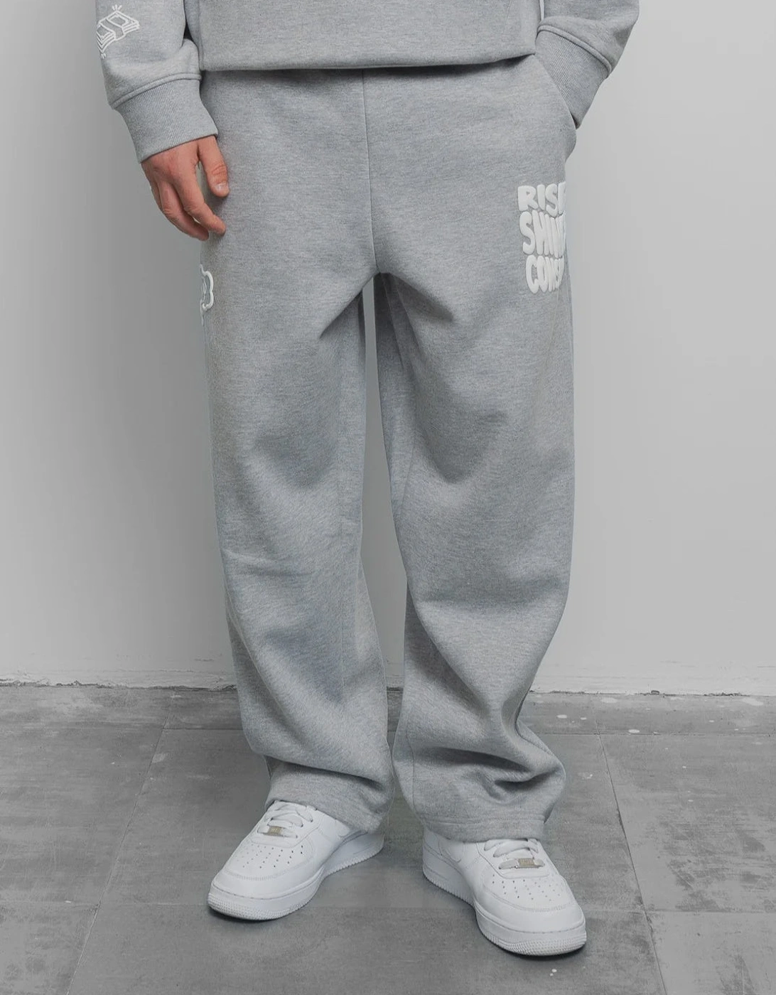 Fresh Flavours Rise Shine Consume Jogger - Light Grey Marl, 7 of 6