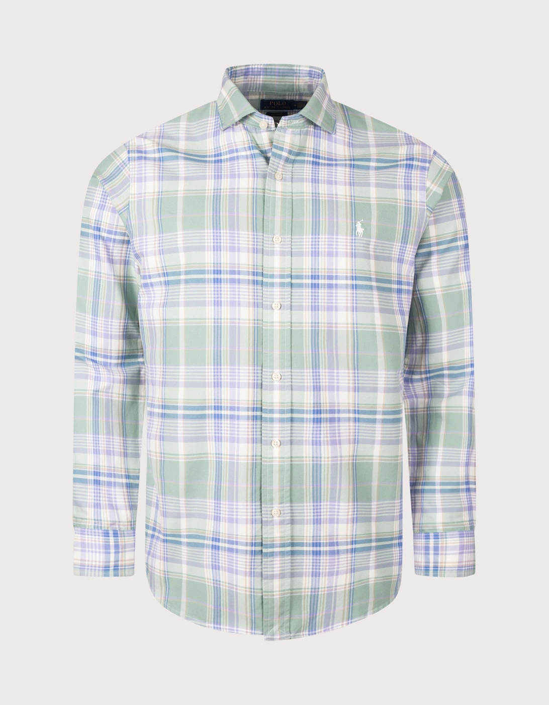 Custom Fit Plaid Oxford Shirt, 4 of 3