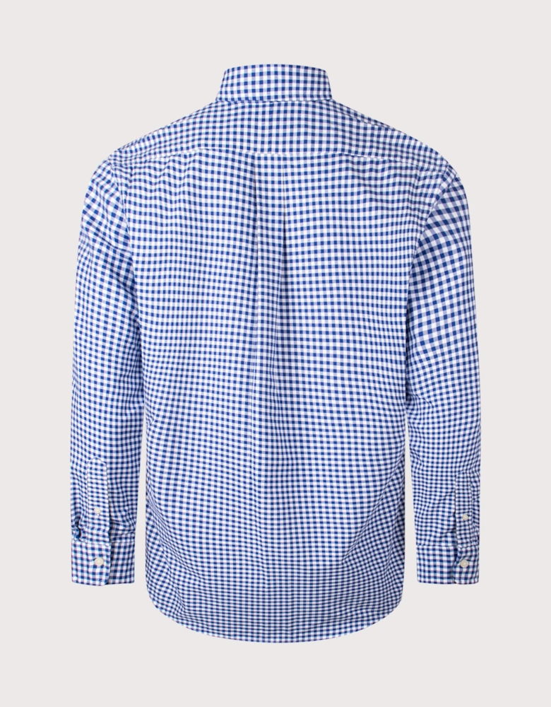Custom Fit Gingham Shirt
