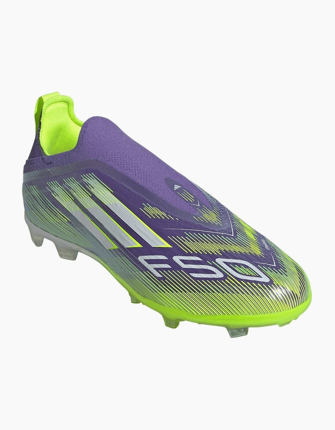F50 Laceless Childrens Firm Ground Football Boots