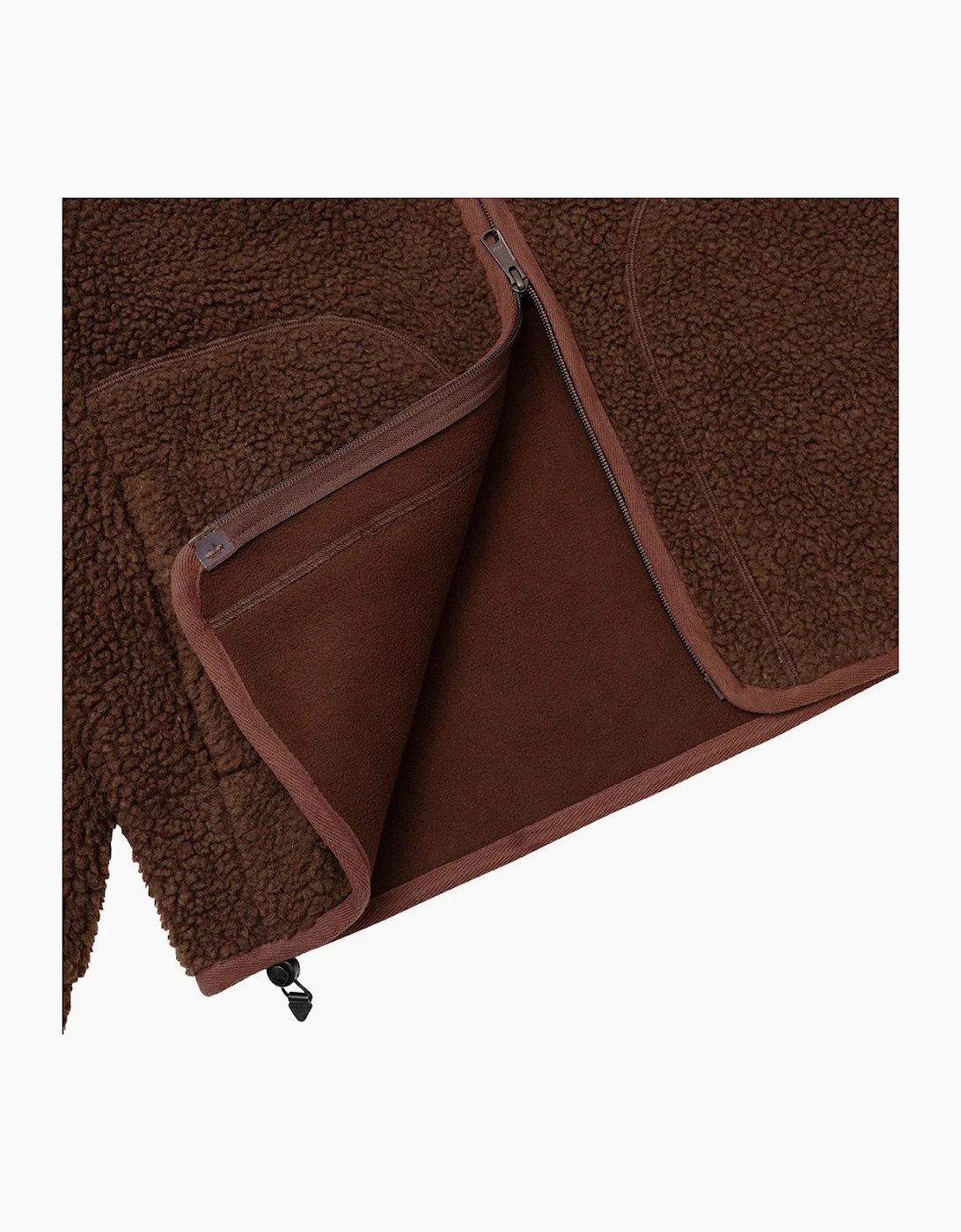 Parlez Amity Zip Thru Coffee Fleece