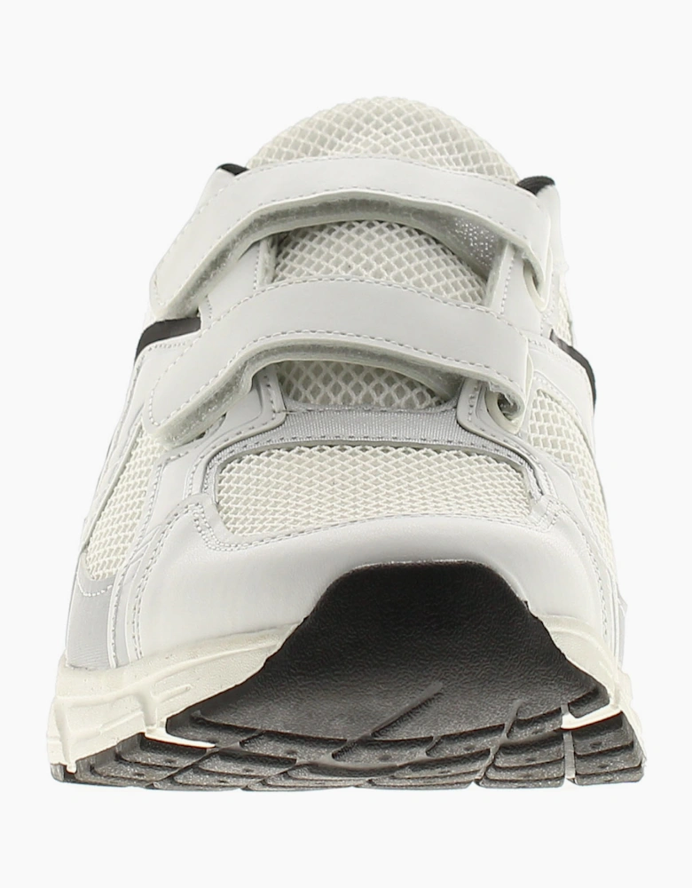 Surge Mens Lightweight  Trainers Chance Touch Fastening white UK Size