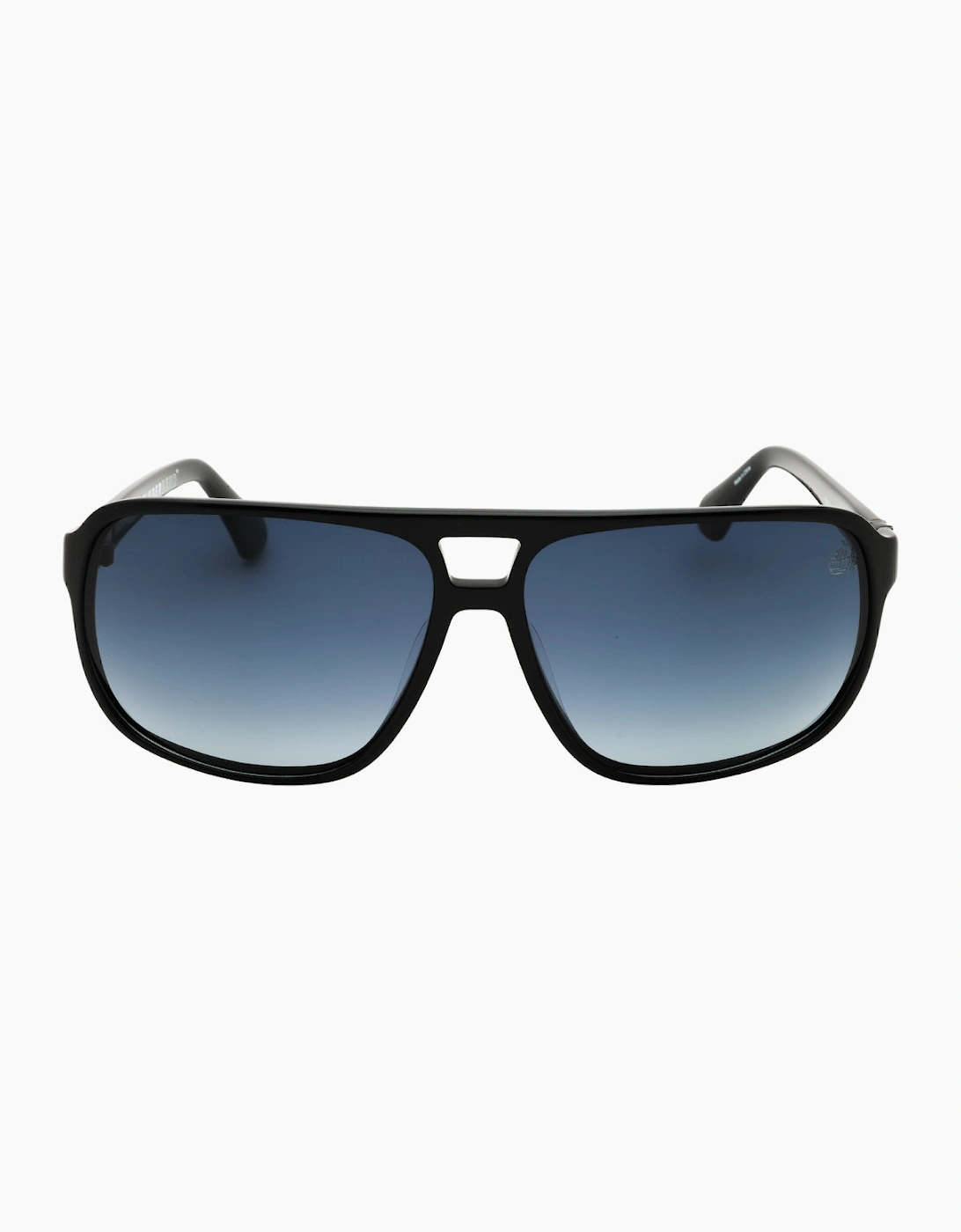 Timberland Shiny Black Polarized Sunglasses