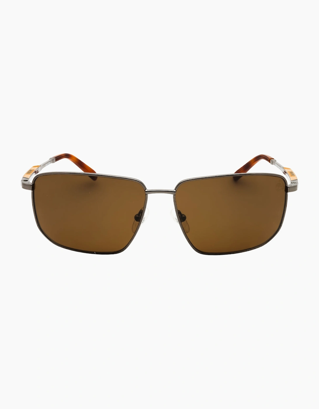 Timberland Shiny Dark Nickeltin Polarized Sunglasses, 3 of 2