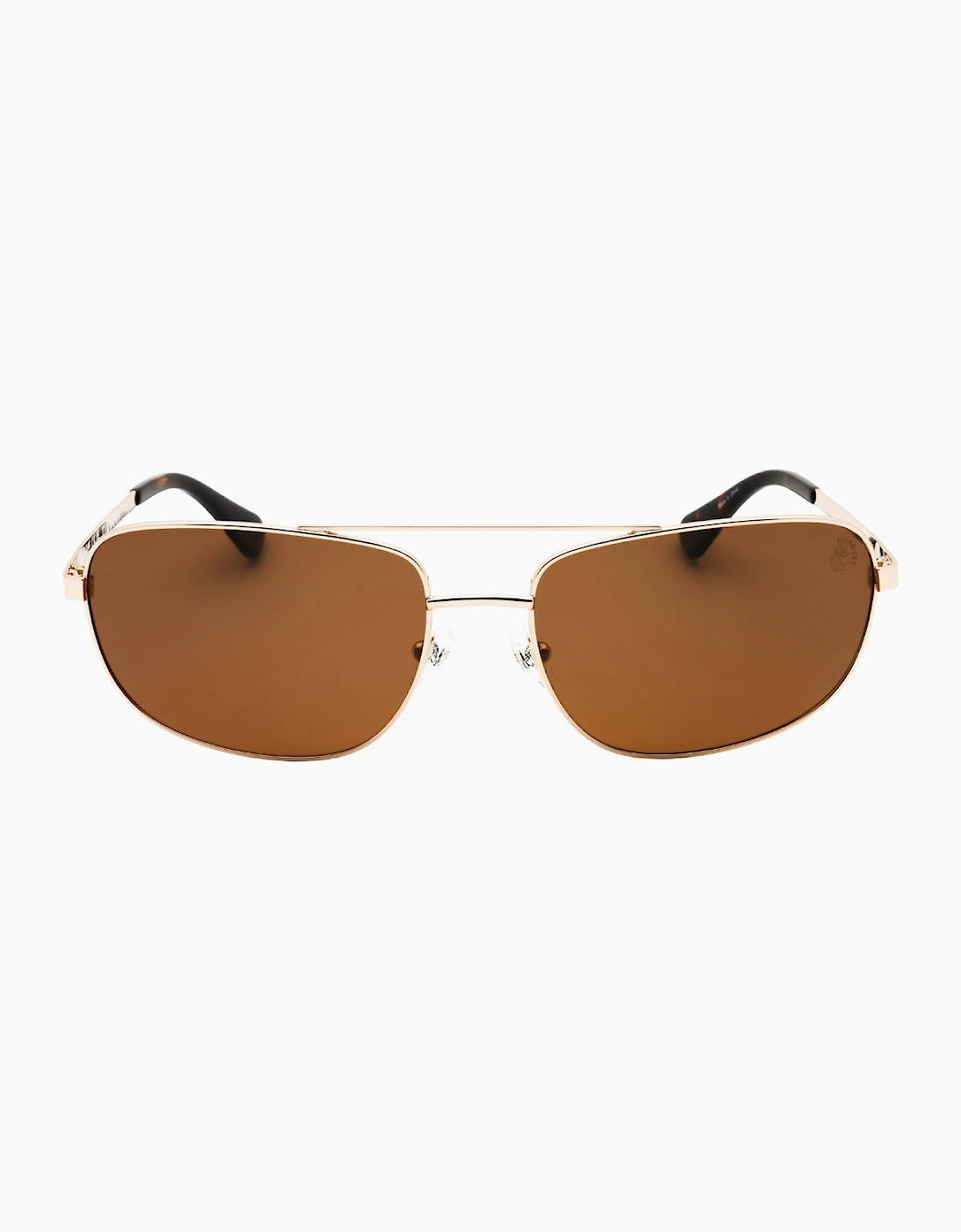 Timberland Brown Polarized Lens Gold Sunglasses, 3 of 2