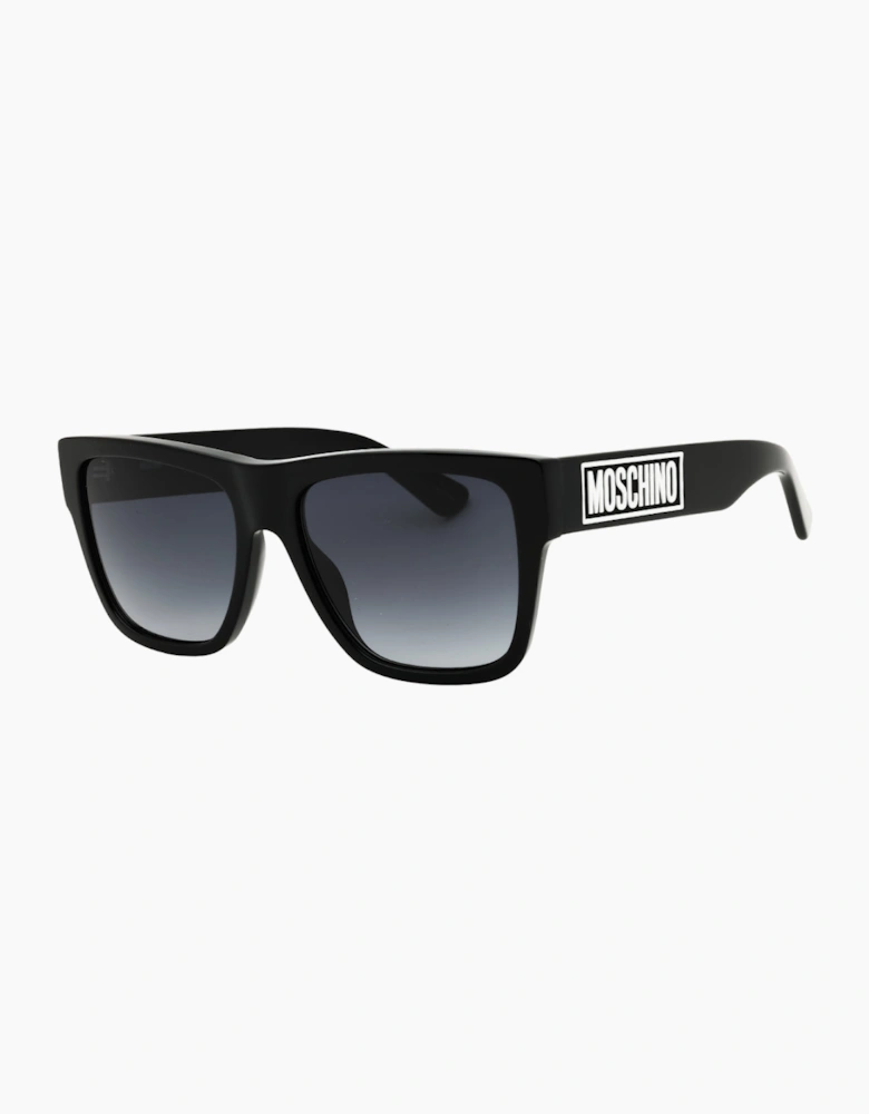 Moschino Grey Gradient Lens Black Sunglasses