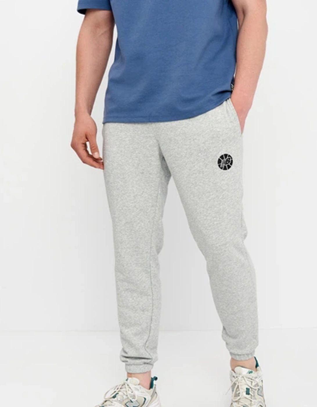 New Balance New Balance Hoops Fundamentals Sweatpants - Grey