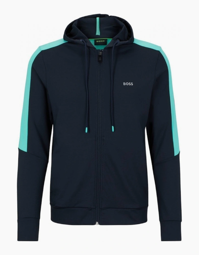 Hugo Boss Men's Navy Sicon Tracksuit Jacket With Mesh Detail