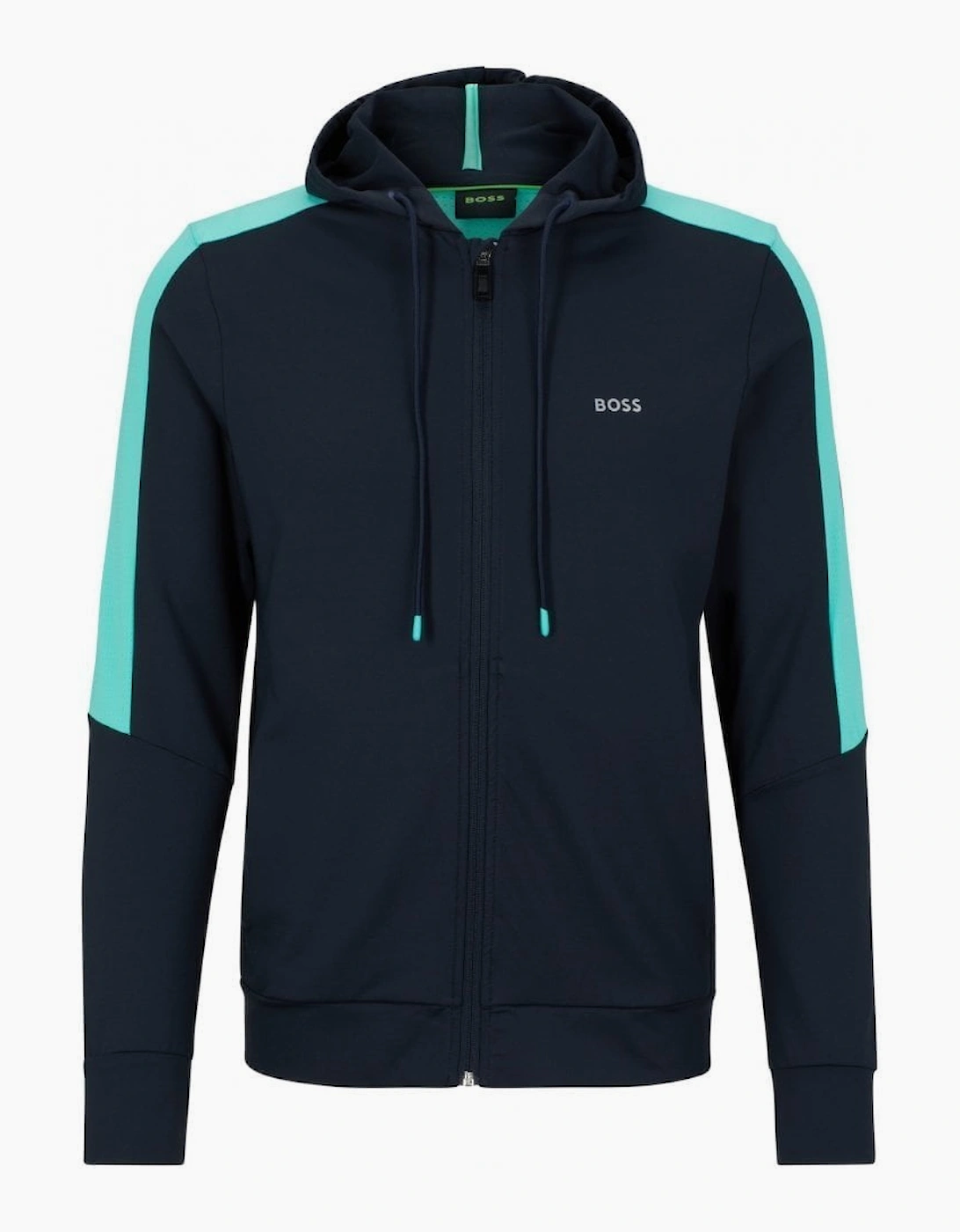 Hugo Boss Men's Navy Sicon Tracksuit Jacket With Mesh Detail, 4 of 3