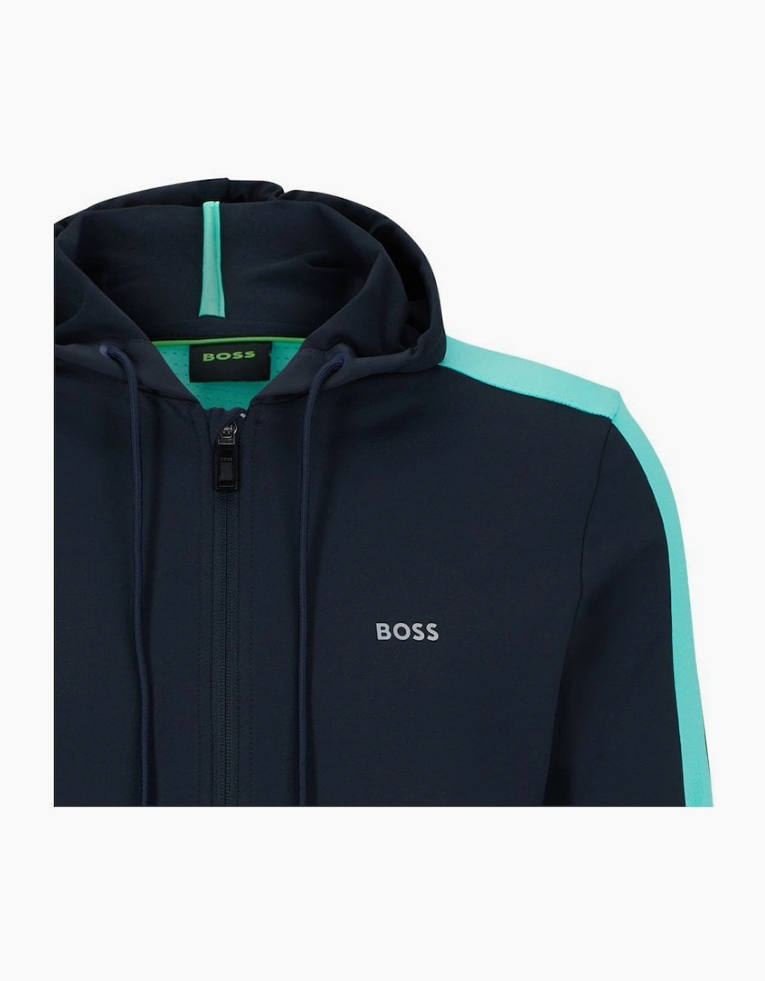 Hugo Boss Men's Navy Sicon Tracksuit Jacket With Mesh Detail