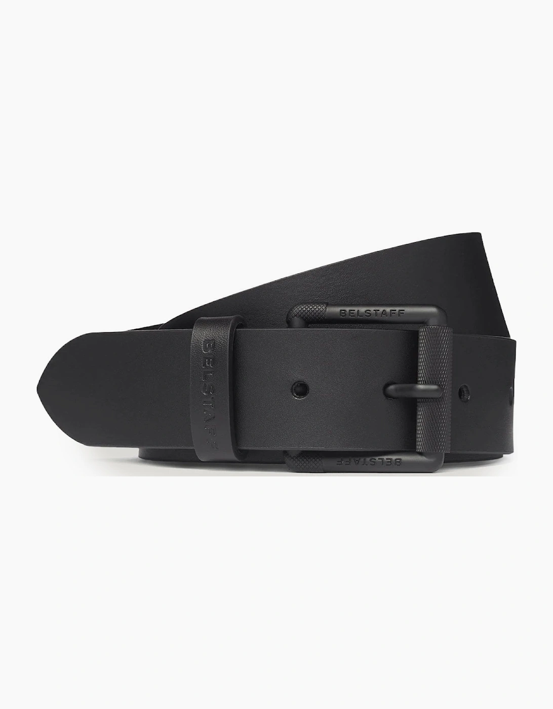 Belstaff Men's Roller Buckle Belt Black - Size: XL