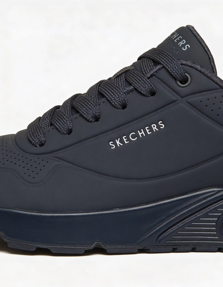 Skechers UNO - STAND ON AIR Mens Casual Trainers Dark Navy