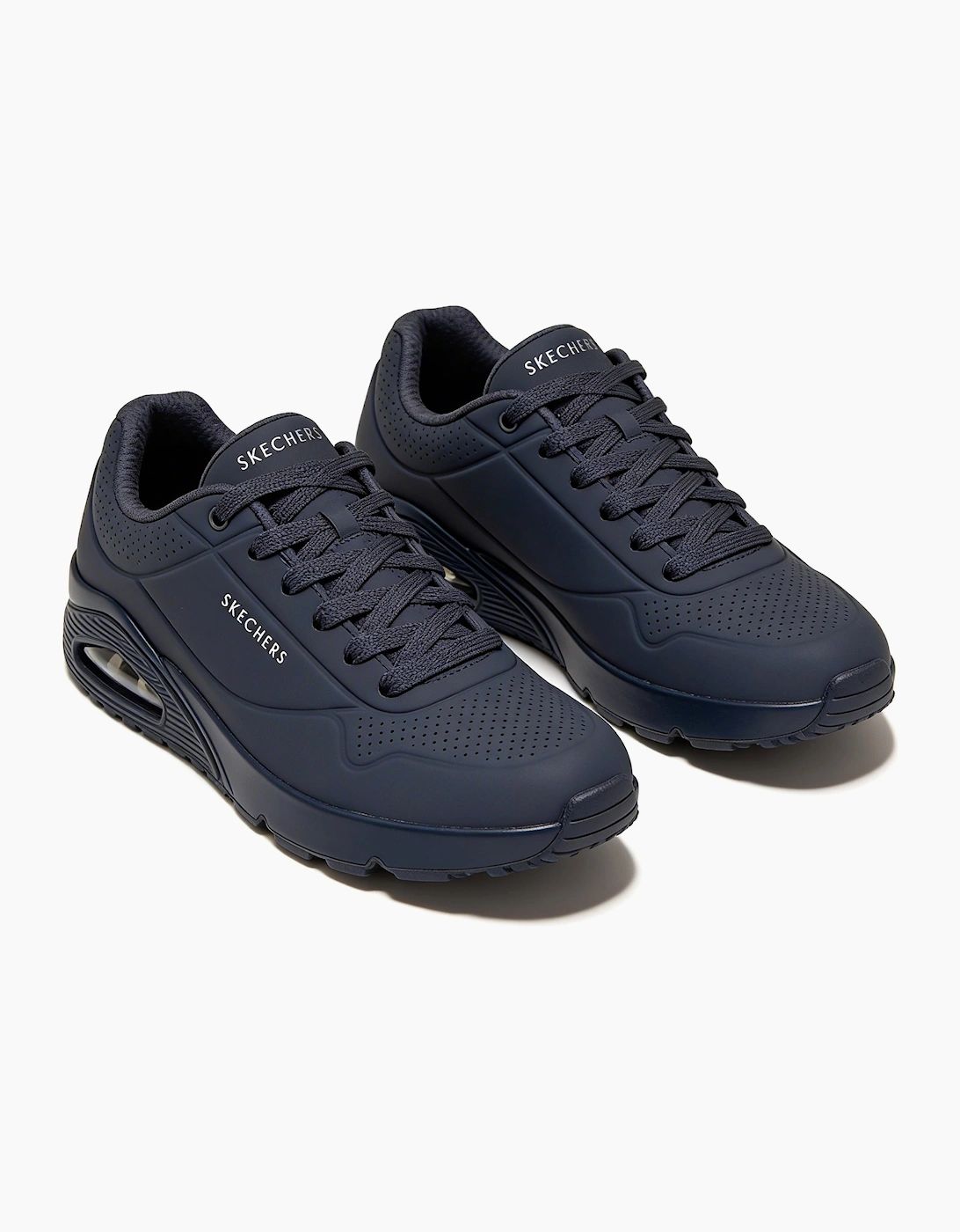 Skechers UNO - STAND ON AIR Mens Casual Trainers Dark Navy