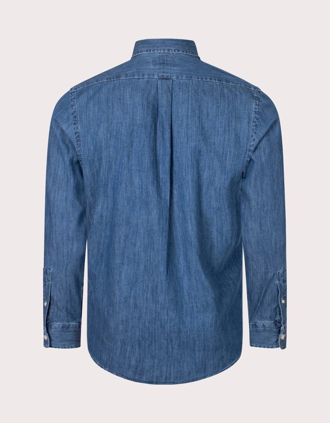Custom Slim Fit Denim Shirt