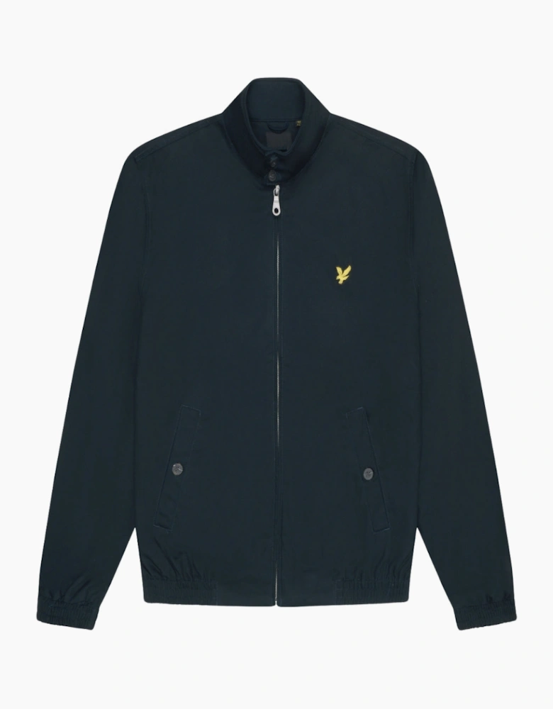 Lyle & Scott Branded Navy Blue Collared Jacket