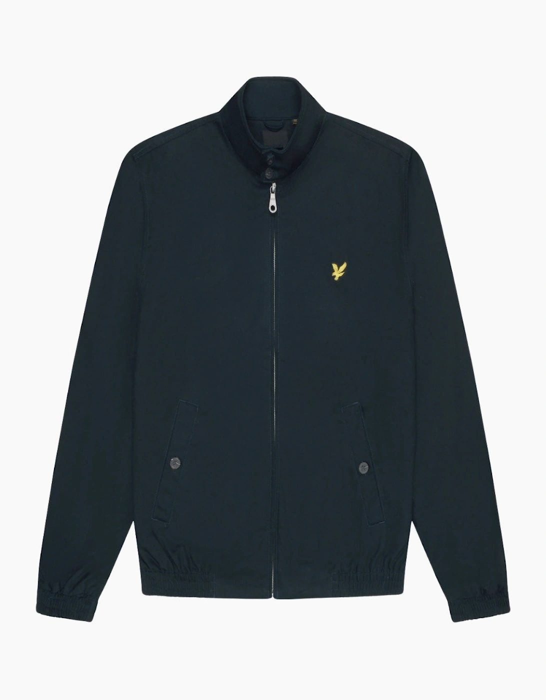 Lyle & Scott Branded Navy Blue Collared Jacket