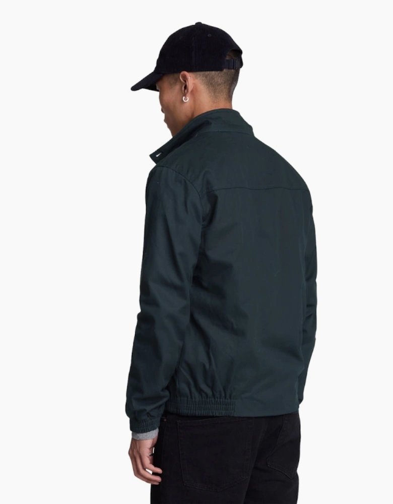 Lyle & Scott Branded Navy Blue Collared Jacket