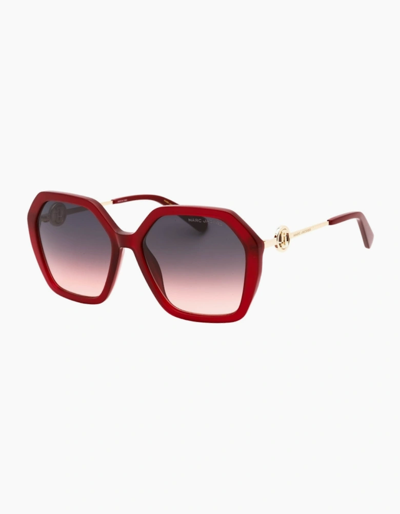 Marc Jacobs Grey Lens Red Sunglasses