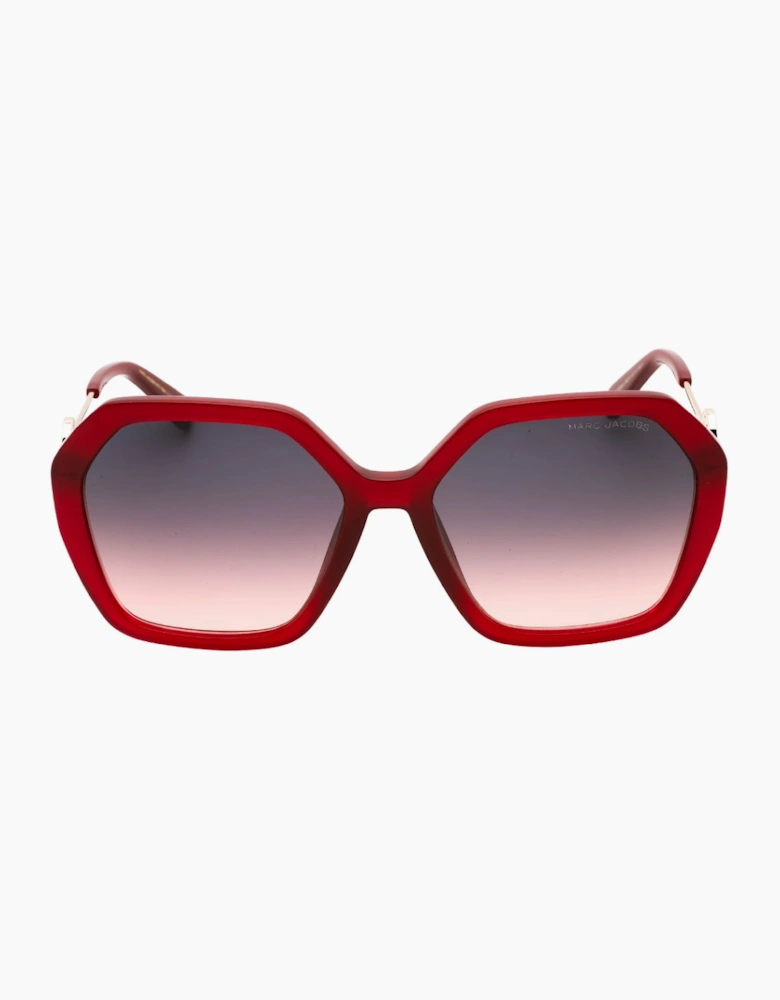 Marc Jacobs Grey Lens Red Sunglasses